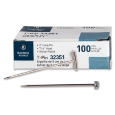 BSN32351 - Business Source High Quality Steel T-pins