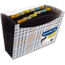 CLI48212 - C-Line 13-Pocket Plaid Expanding File