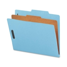 NATSP17200 - Nature Saver 1-Divider Recycled Classification Folders