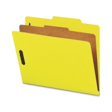 NATSP17204 - Nature Saver 1-Divider Recycled Classification Folders