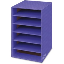FEL3381201 - Bankers Box 6 Compartment Shelf Organizer