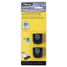 FEL5411404 - Fellowes SafeCut&trade; Rotary Trimmer Blades - 2Pk Straight