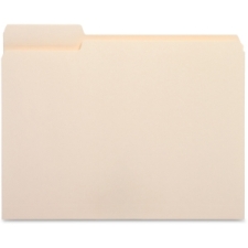 BSN16490 - Business Source 1/3 Cut Tab File Folders