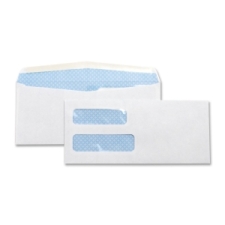 BSN36694 - Business Source No. 10 Double-Window Invoice Envelopes