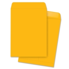 BSN42116 - Business Source Kraft Gummed Catalog Envelopes