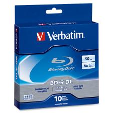 VER97335 - Verbatim BD-R DL 50GB 6X with Branded Surface - 10pk Spindle Box