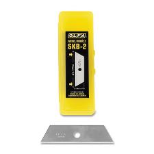 OLF9613 - Olfa Dual Edged Trapezoid Safety Knife Blade