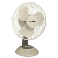 LLR44551 - Lorell 12" Oscillating Desk Fan