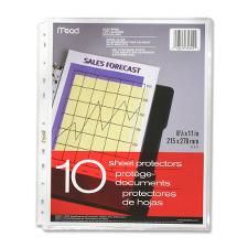 HLR34822 - Hilroy 11-Hole Punched Plain Edge Sheet Protector