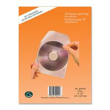 GRN20171G - Greenside Self-Adhesive CD Pocket with Flap