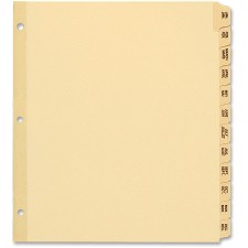 OXF10079 - TOPS Preprinted Tab Divider