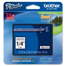 BRTTZE111 - Brother P-touch TZe Laminated Tape Cartridges