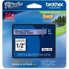 BRTTZE131 - Brother P-touch TZe Laminated Tape Cartridges