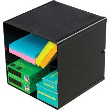 DEF350704 - Deflecto Divided Stackable Cube Organizer