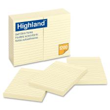 MMM6609 - Highland Ruled Self Adhesive Note Pads