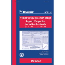 BLIDCB252 - Blueline Vehicle's Daily Inspection Report