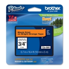 BRTTZEB41 - Brother P-touch TZe 3/4" Laminated Lettering Tape