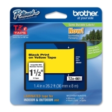BRTTZE661 - Brother TZe 1-1/2" Laminated Tape Cartridges