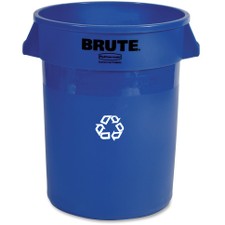 RUB263273BLUE - Rubbermaid Heavy-Duty Recycling Container