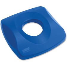 RUB269100BLUE - Rubbermaid Untouchable Bottle & Can Recycling Top