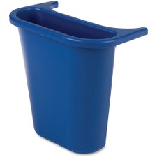 RUB295073BLUE - Rubbermaid 2950-73 Deskside Wastebasket Recycling Side Bin