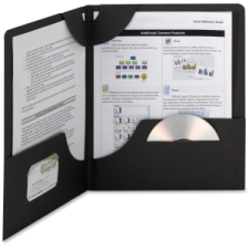SMD87981 - Smead Lockit Textured Stock Letter 2-pocket Folders