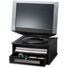 VCT11755 - Victor Midnight Black Collection Wood Monitor Riser