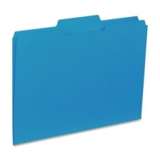 BSN43562 - Business Source 1/3-cut Colored Interior File Folders