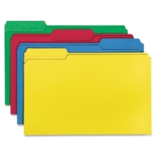 BSN65781 - Business Source 1/3 Cut One-Ply Tab Legal File Folders
