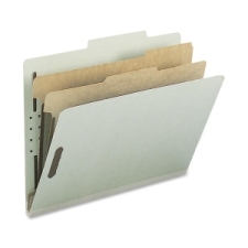 NAT01057 - Nature Saver Recycled Gray/Green Classification Folders