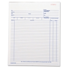 BSN39554 - Business Source All-purpose Carbonless Forms Book