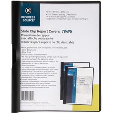 BSN78495 - Business Source Patented Clip Report Covers