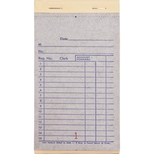 BSN39556 - Business Source Carbonized-back Sales Book