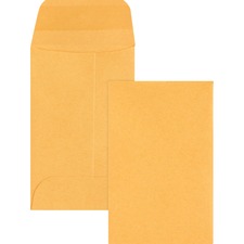 BSN04440 - Business Source Small Coin Kraft Envelopes