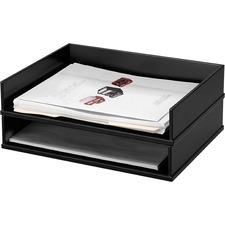 VCT11545 - Victor Wood Stacking Letter Tray