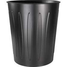 GJO58897 - Genuine Joe Steel 6 Gallon Fire-safe Trash Can