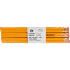 BSN37507 - Business Source Woodcase No. 2 Pencils