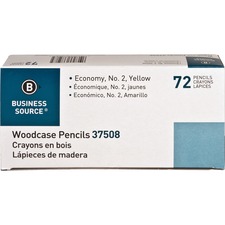 BSN37508 - Business Source Woodcase No. 2 Pencils
