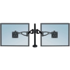 FEL8041701 - Fellowes Professional Series Depth Adjustable Dual Monitor Arm