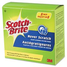 MMMNSSP8 - Scotch-Brite Never Scratch Soap Pad