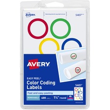 AVE05407 - Avery&reg; Color Coded Label