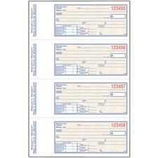 ABFADCS71B - Adams Security Receipt Book
