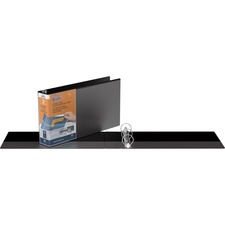 RGO95031L - QuickFit QuickFit Round Ring Deluxe Legal Spreadsheet View Binder