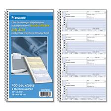 BLID50751B - Blueline Telephone Message Book