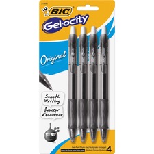 BICRLCP41BK - BIC Gel Retractable Pens