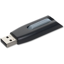 VER49174 - Verbatim 64GB Store 'n' Go V3 USB 3.0 Flash Drive - Gray