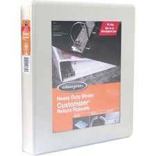 WLJ13664 - Wilson Jones ENVI Heavy-duty Customizer D-ring View Binder