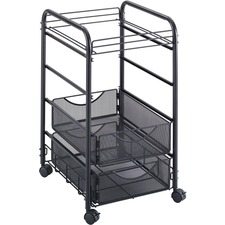 SAF5215BL - Safco Onyx Mesh Open File with Drawers