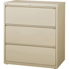 LLR88027 - Lorell 3-Drawer Putty Lateral Files