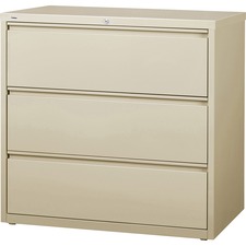 LLR88030 - Lorell 3-Drawer Putty Lateral Files